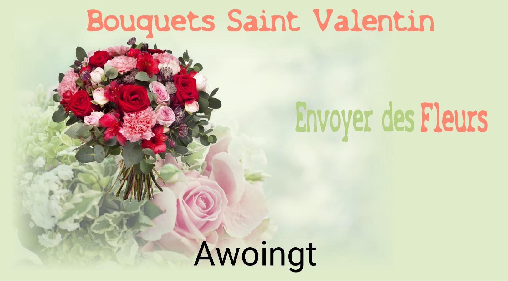 Roses de Saint-Valentin livrées à Awoingt